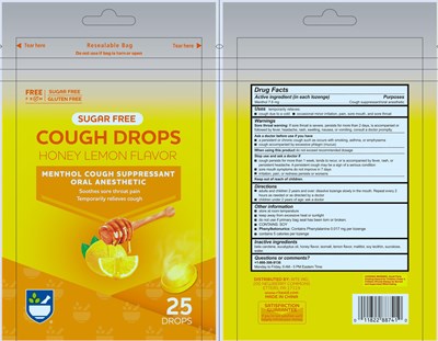 Sugar Free Honey Lemon - RA Cough Drops Honey Lemon SF